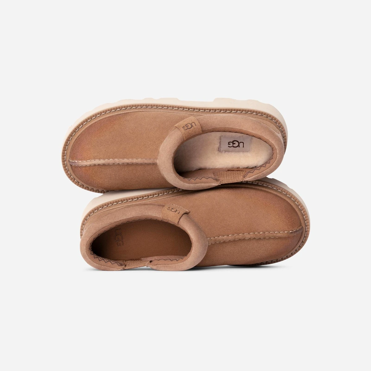 Мужские слипоны Ugg Mens Tasman Lug Chestnut цена 12 000 Руб. фото и описание в каталоге сайта ugg-boom.ru — фото 3