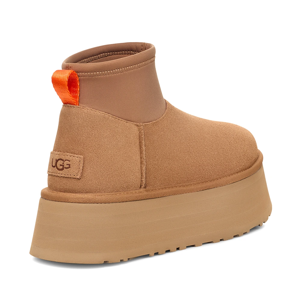Женские угги Ugg Classic Mini Dipper Chestnut цена 12 963 Руб. фото и описание в каталоге сайта ugg-boom.ru — фото 4