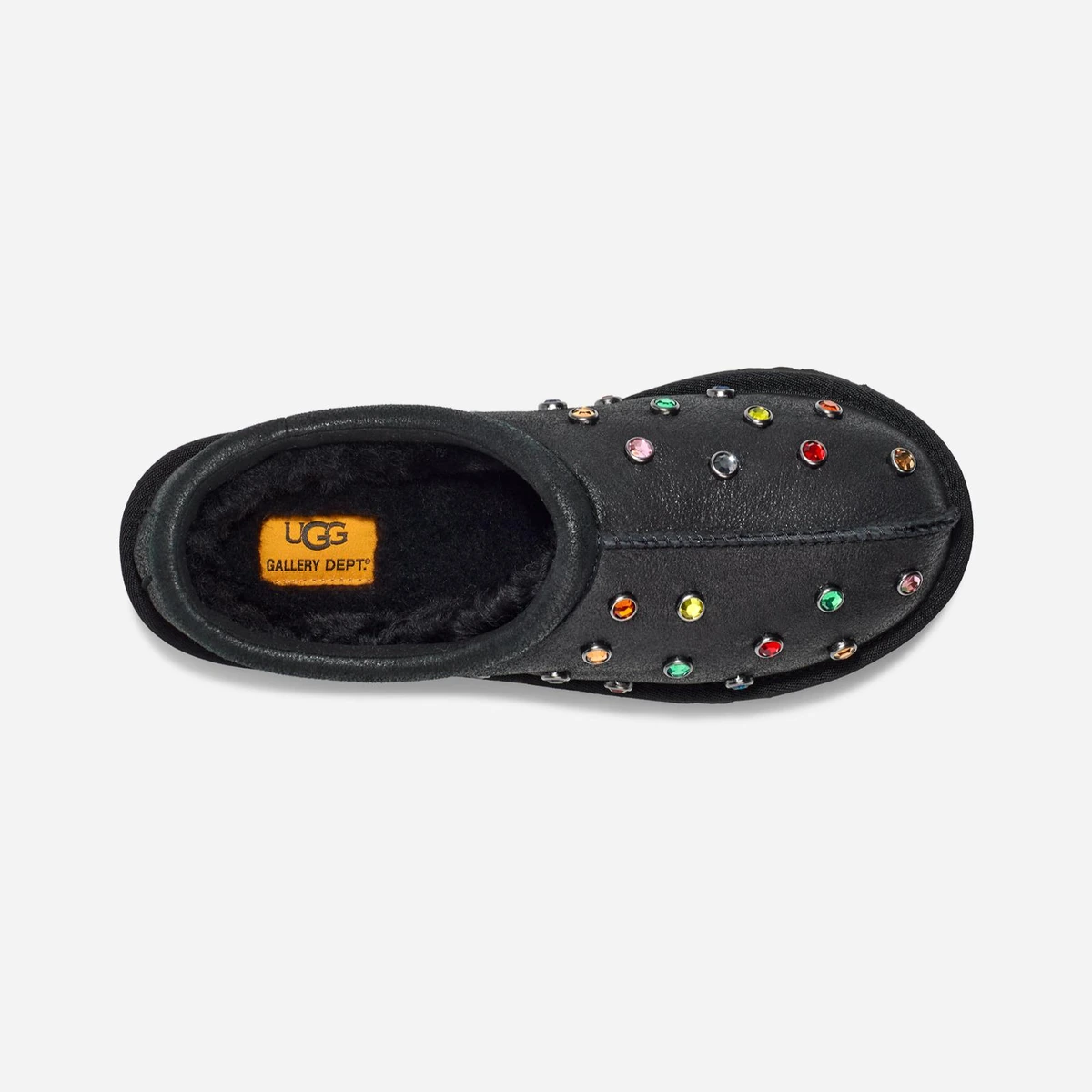 Женские слипоны Ugg Tasman Slipper Gallery Dept Black цена 12 162 Руб. фото и описание в каталоге сайта ugg-boom.ru — фото 5