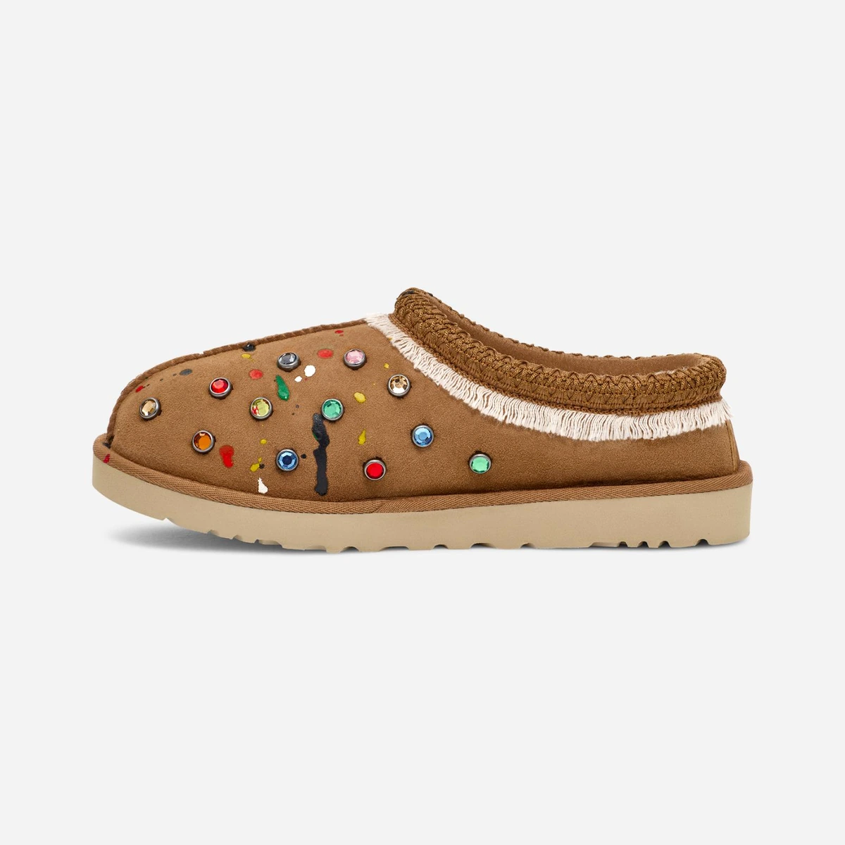 Женские слипоны Ugg Tasman Slipper Gallery Dept Chestnut цена 12 000 Руб. фото и описание в каталоге сайта ugg-boom.ru — фото 3