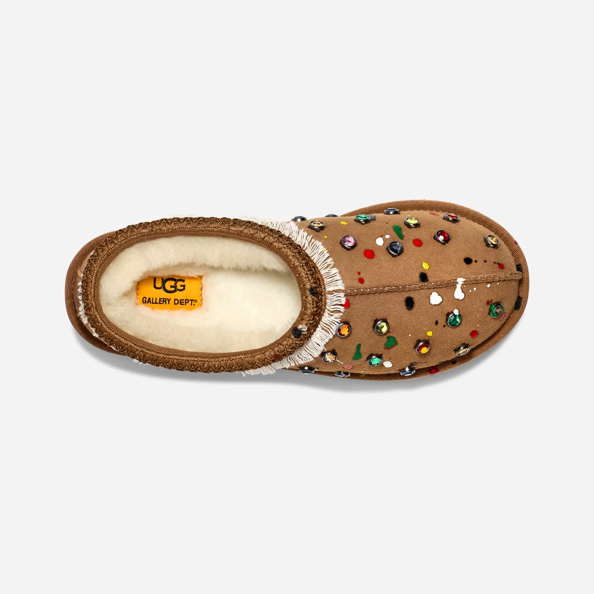 Женские слипоны Ugg Tasman Slipper Gallery Dept Chestnut цена 12 000 Руб. фото и описание в каталоге сайта ugg-boom.ru — фото 5