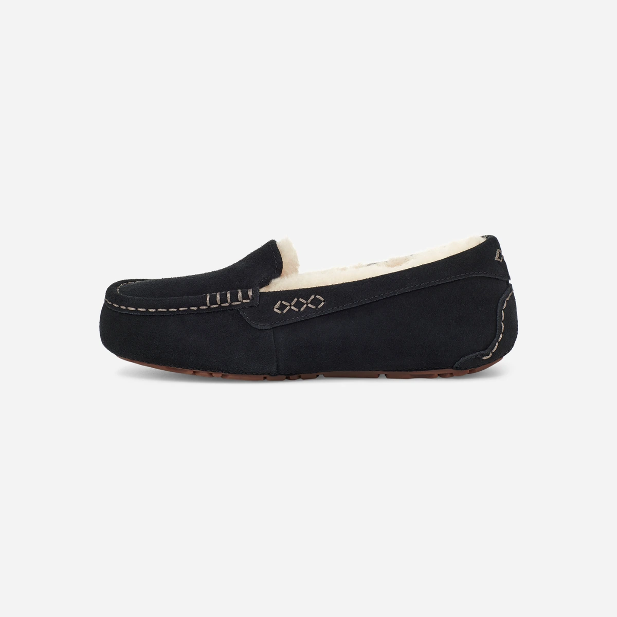 Женские мокасины Ugg ansley black цена 8 043 Руб. фото и описание в каталоге сайта ugg-boom.ru — фото 3