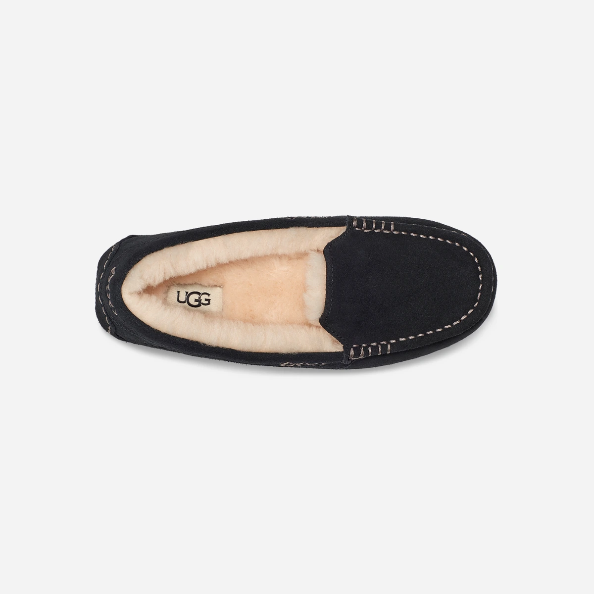 Женские мокасины Ugg ansley black цена 8 043 Руб. фото и описание в каталоге сайта ugg-boom.ru — фото 5