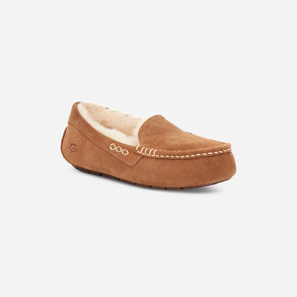 Женские мокасины Ugg ansley chestnut цена 8 000 Руб. фото и описание в каталоге сайта ugg-boom.ru — фото 2