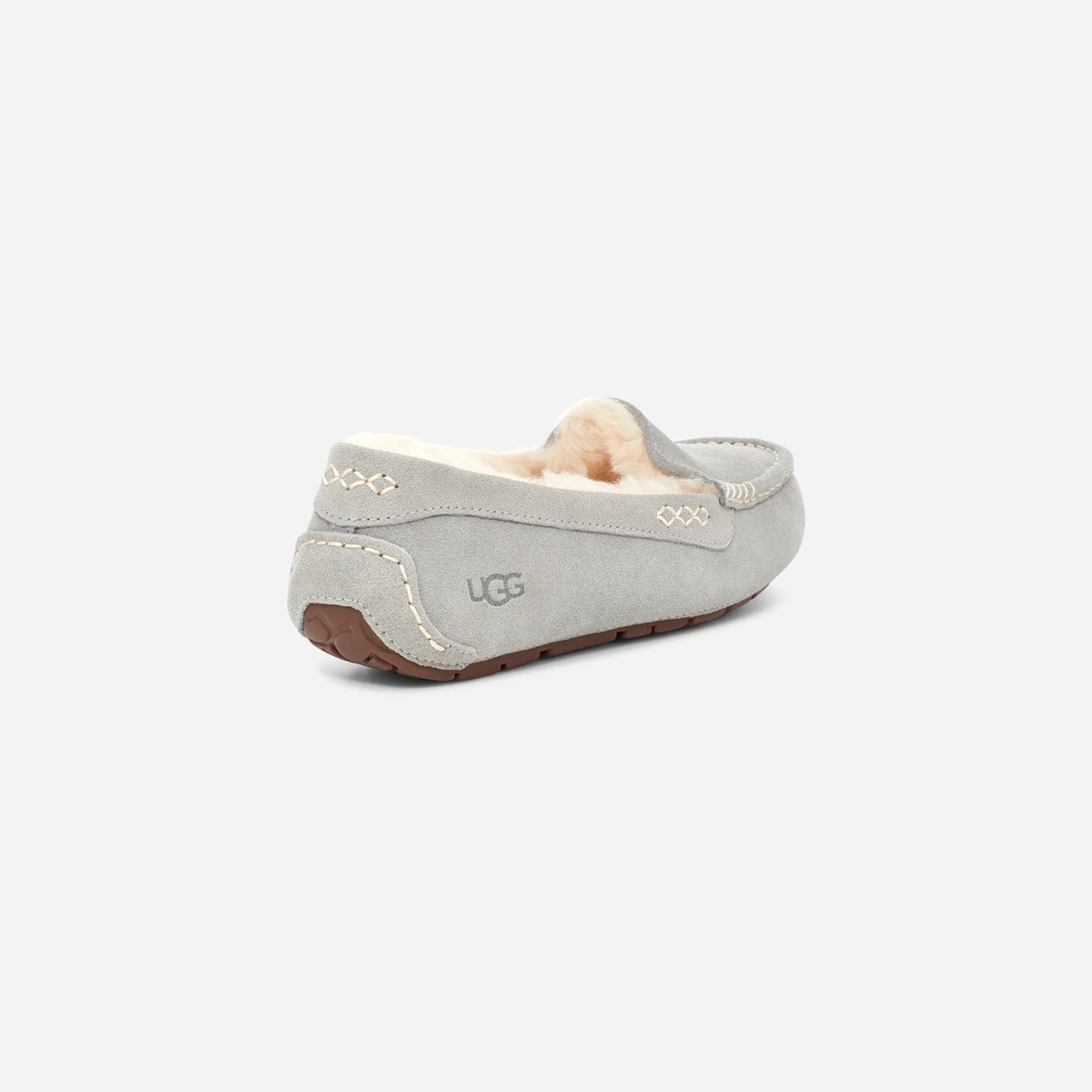 Женские мокасины Ugg Ansley Light-Grey цена 7 946 Руб. фото и описание в каталоге сайта ugg-boom.ru — фото 4