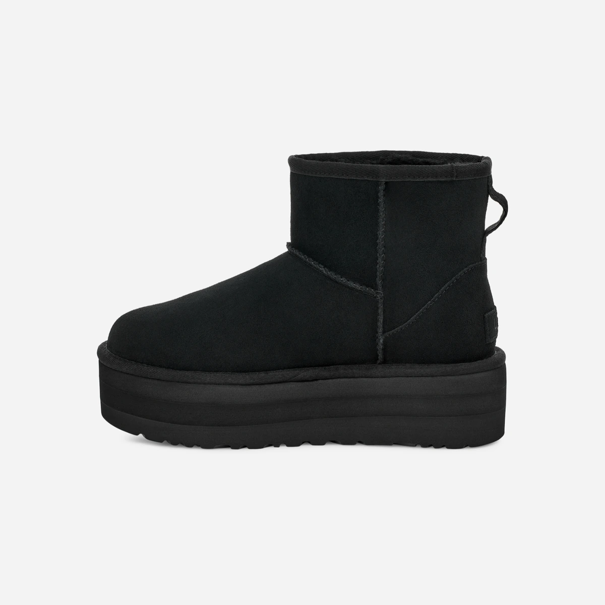 Женские угги Ugg Classic Mini Platform Black цена 11 150 Руб. фото и описание в каталоге сайта ugg-boom.ru — фото 3