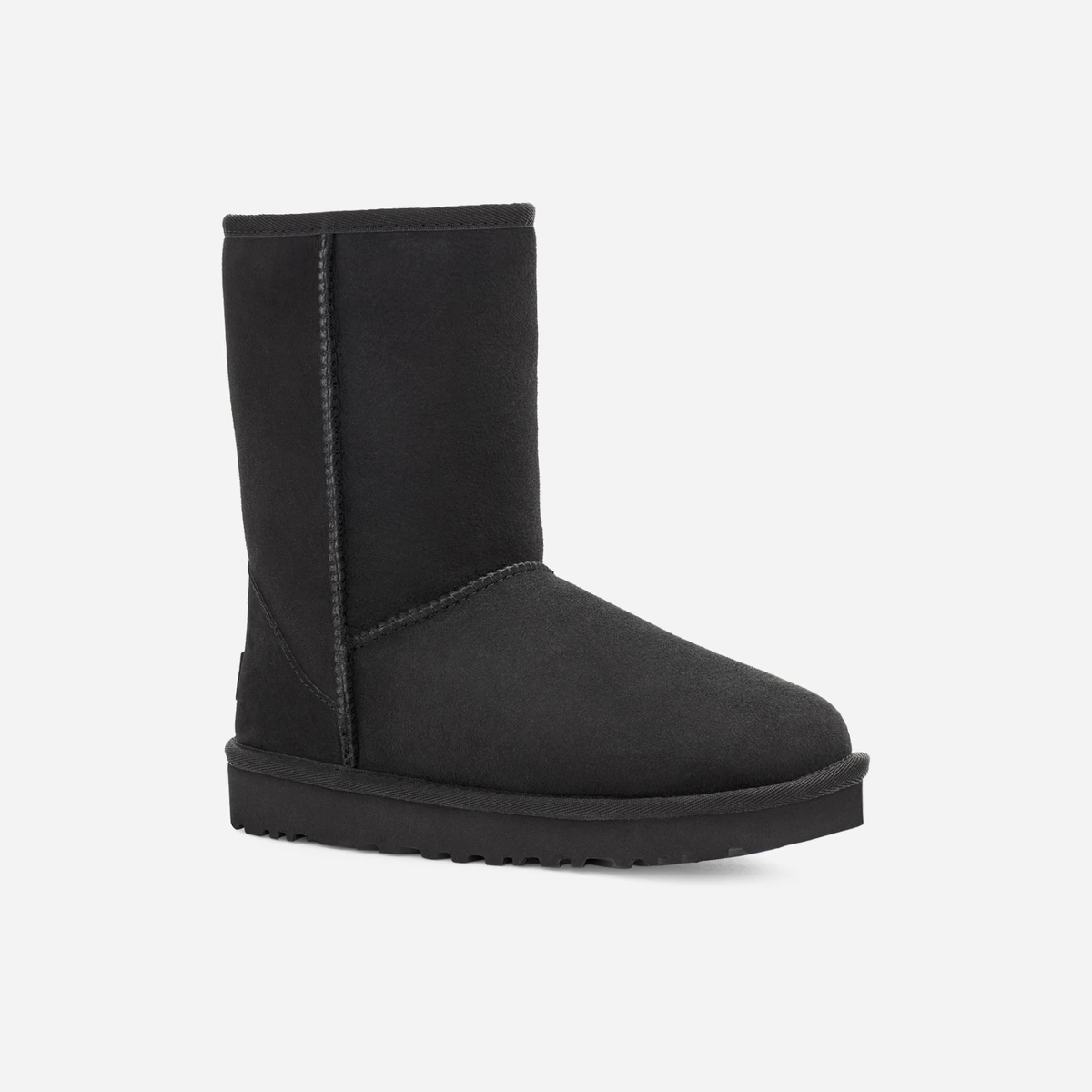 Женские угги Ugg Classic Short II Black цена 10 000 Руб. фото и описание в каталоге сайта ugg-boom.ru — фото 2