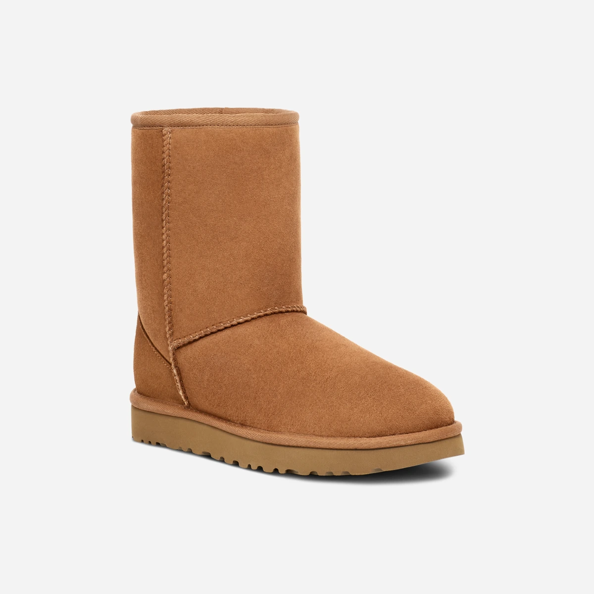 Женские угги Ugg Classic Short II Chestnut цена 10 000 Руб. фото и описание в каталоге сайта ugg-boom.ru — фото 2