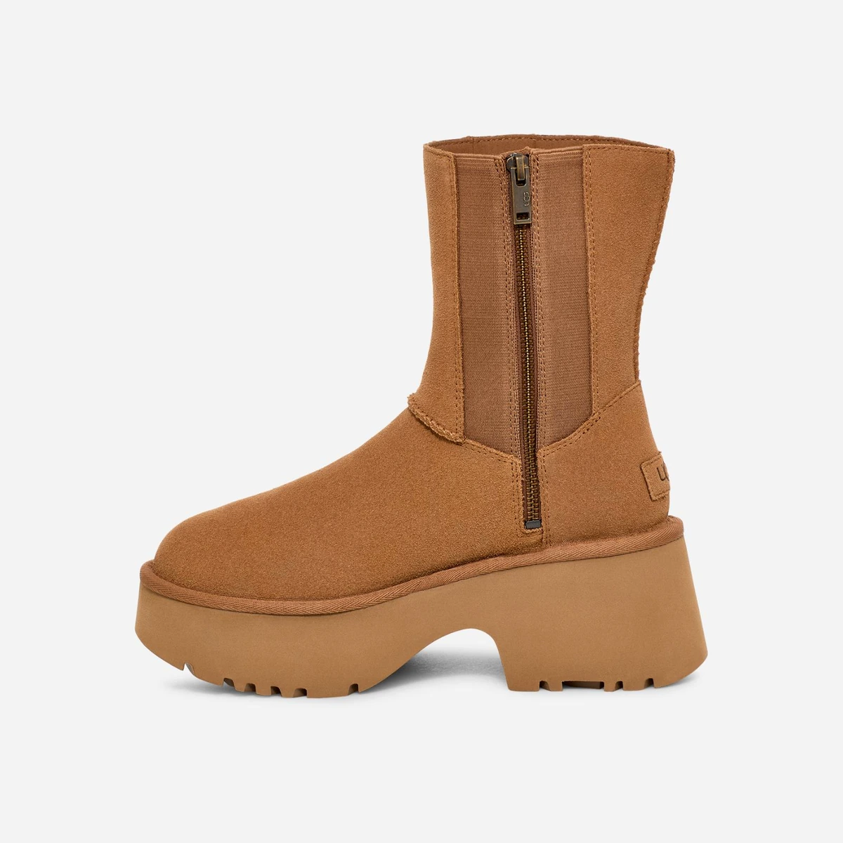 Женские угги Ugg Classic Twin Seam New Heights Chestnut цена 9 000 Руб. фото и описание в каталоге сайта ugg-boom.ru — фото 3