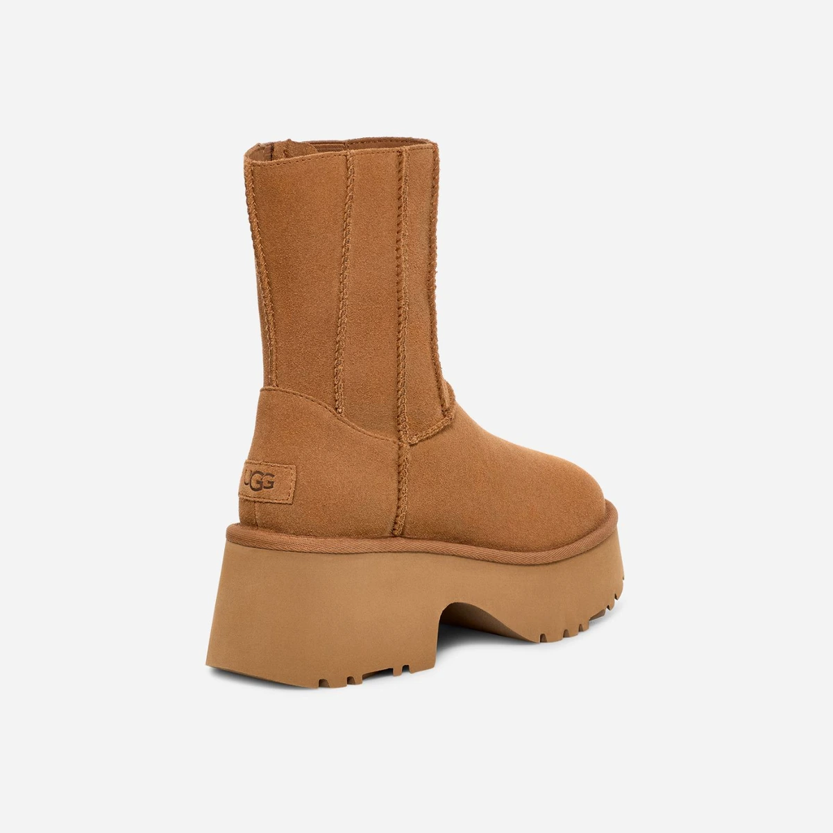 Женские угги Ugg Classic Twin Seam New Heights Chestnut цена 9 000 Руб. фото и описание в каталоге сайта ugg-boom.ru — фото 4