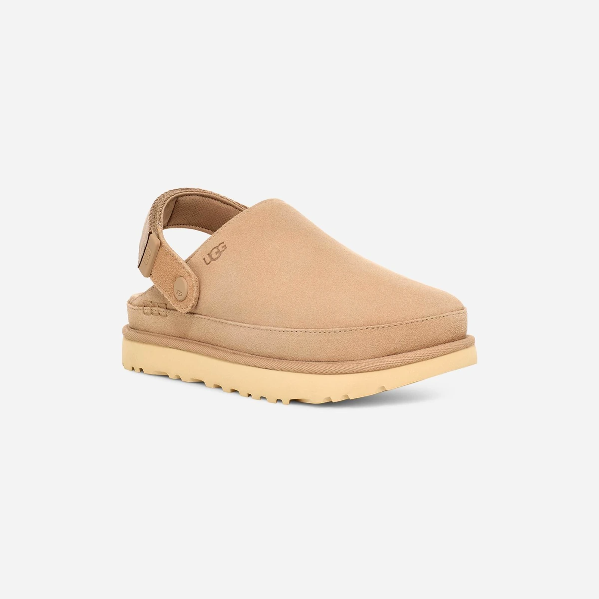 Женские сабо UGG Goldenstar Clog Sand цена 11 000 Руб. фото и описание в каталоге сайта ugg-boom.ru — фото 2