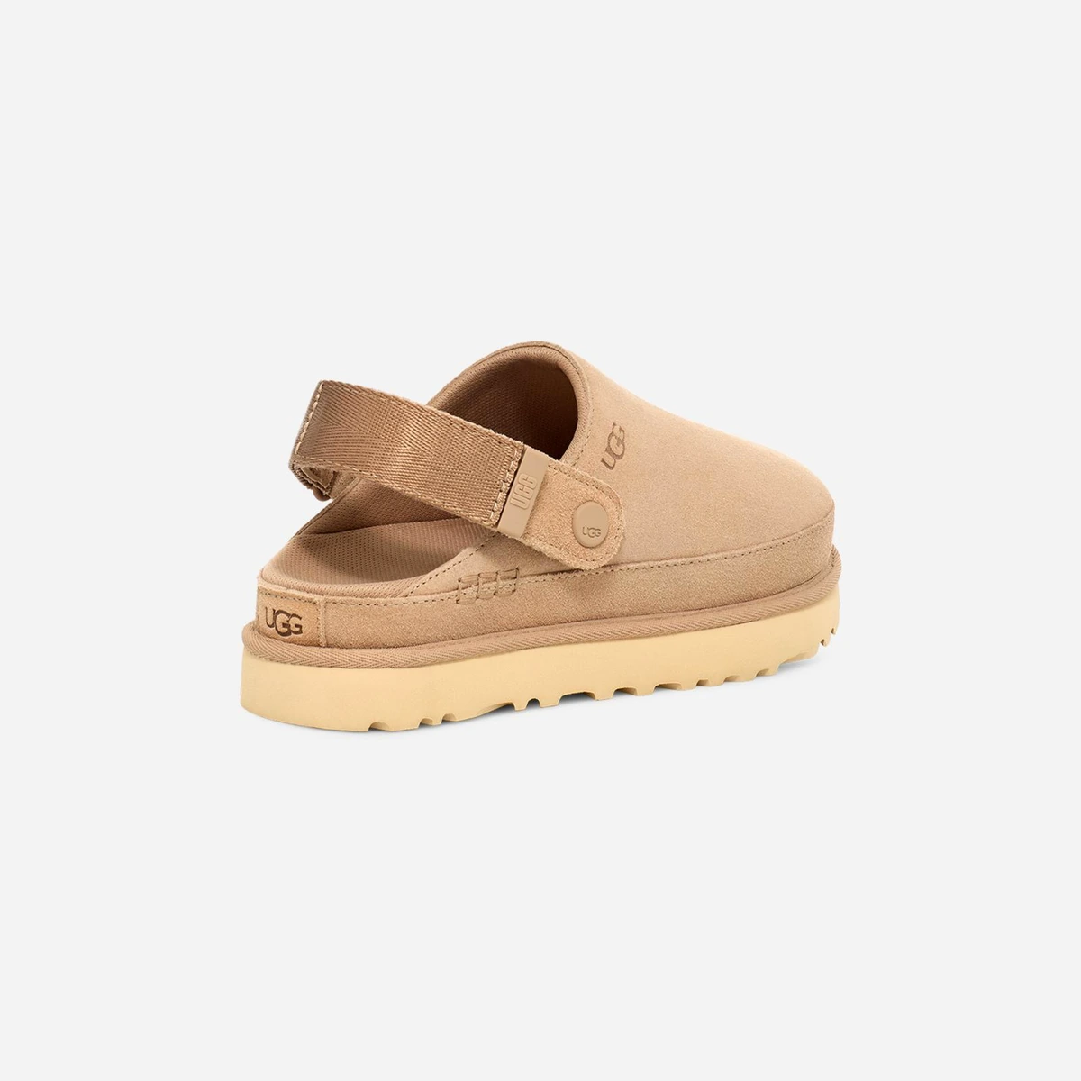Женские сабо UGG Goldenstar Clog Sand цена 11 000 Руб. фото и описание в каталоге сайта ugg-boom.ru — фото 4