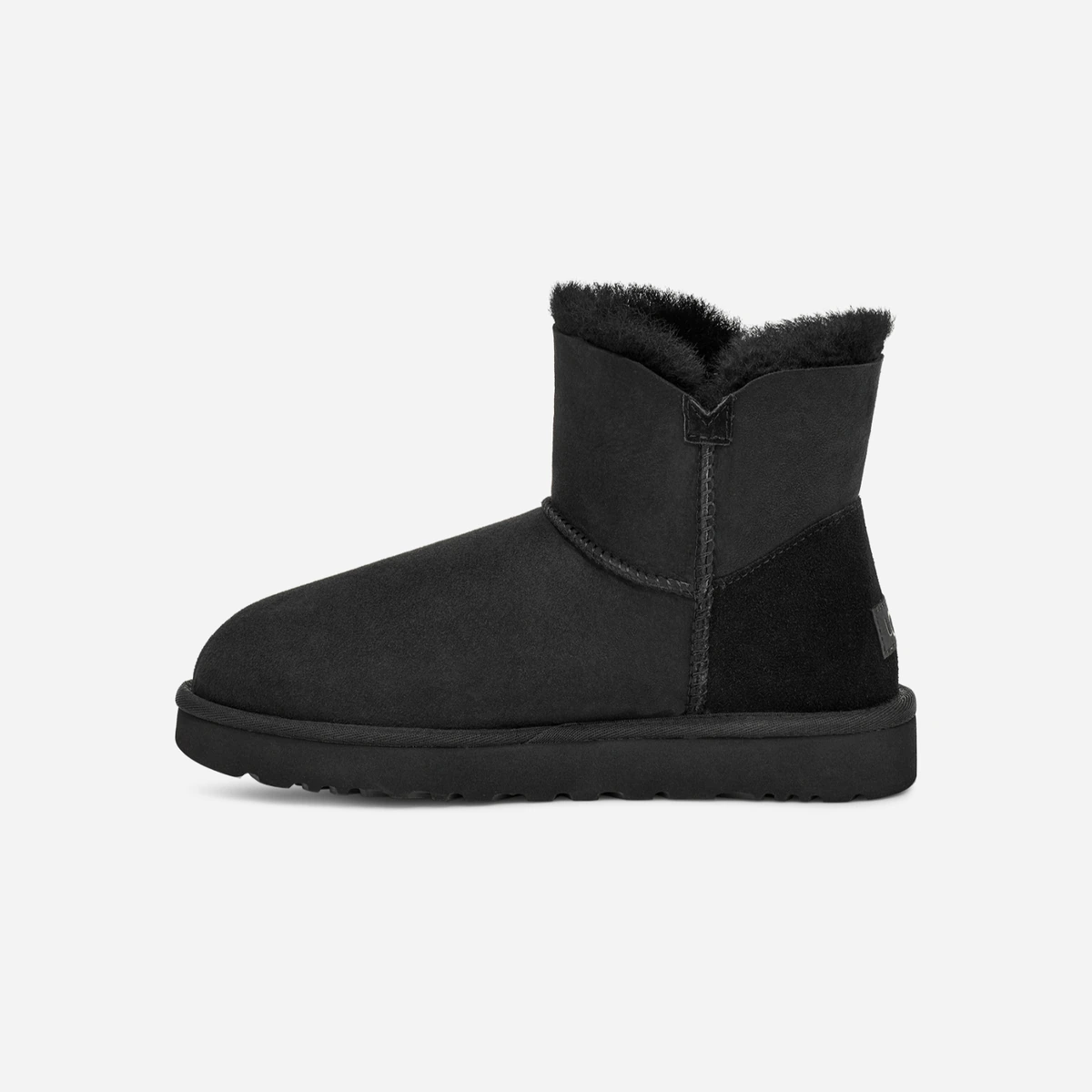 Женские угги Ugg Mini Bailey Button II Black цена 9 000 Руб. фото и описание в каталоге сайта ugg-boom.ru — фото 3