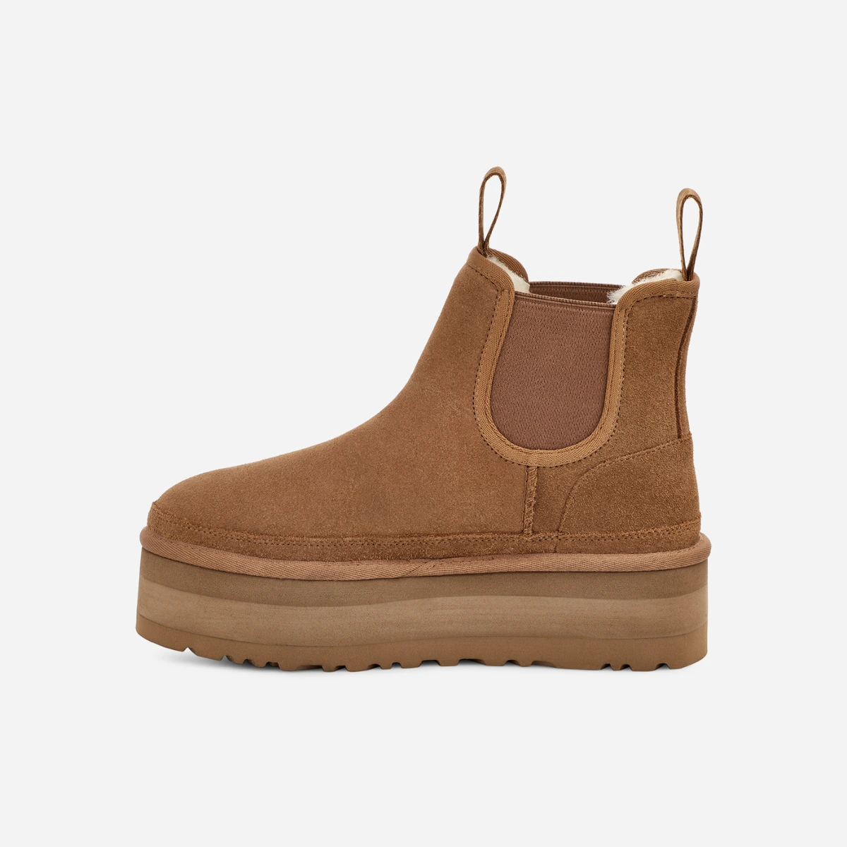 Женские ботинки Ugg Neumel Platform Chelsea Chestnut цена 6 000 Руб. фото и описание в каталоге сайта ugg-boom.ru — фото 3
