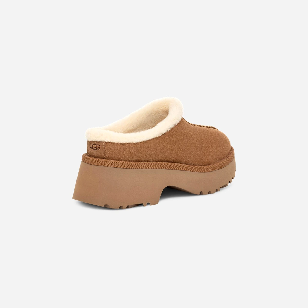 Женские сабо UGG New Heights Cozy Clog Chestnut цена 9 000 Руб. фото и описание в каталоге сайта ugg-boom.ru — фото 4